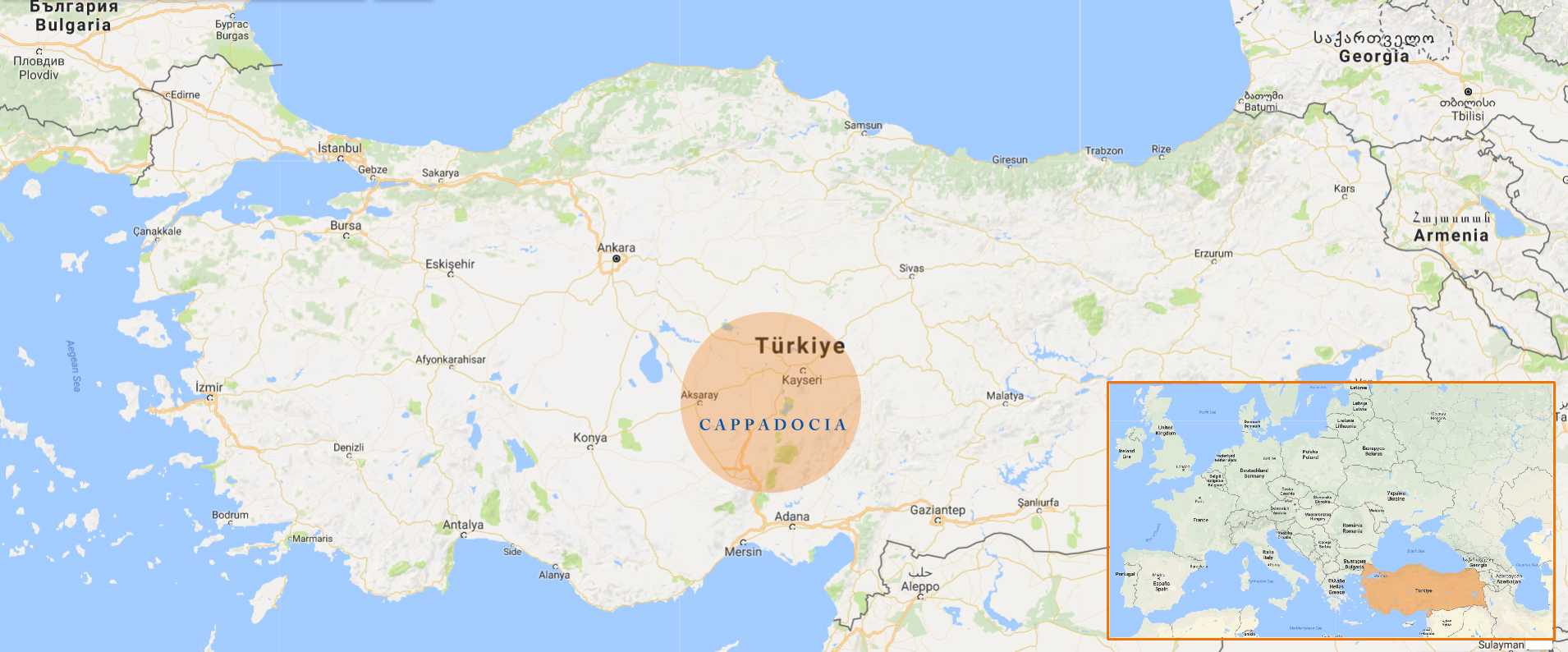Where is Cappadocia? 